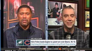 Jalen  Jacoby Today 01.07.2019  - Nick Foles Leads Eagles To Upset Win Over Bears , 16-15