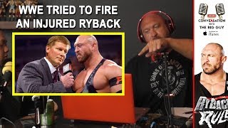 Ryback tells about when WWE tried to fire him while he was injured.