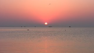 VLOG: Рассвет на море / Восход солнца / Феодосия / Релакс-видео. Романтика.