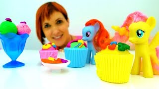 Веселая Школа с Машей Капуки Кануки - Видео для детей - Готовим маффины