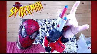 Игрушки "Spider-Man" - Маска и Нерф бластер - Nerf ЧЕЛОВЕК ПАУК обзор