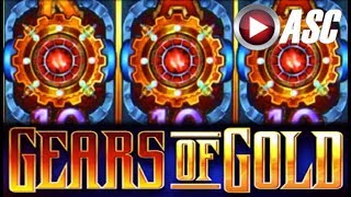 ★GEARS OF GOLD★ DIRECTIONAL WILDS & MORE SLOT WINS! Slot Machine Bonus