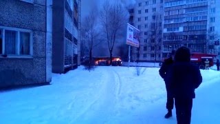 В центре Сыктывкара сгорел рейсовый автобус.
