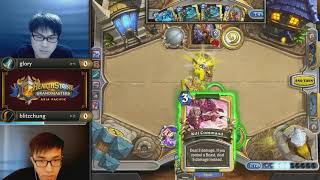glory vs blitzchung - Hearthstone Grandmasters Asia-Pacific S2 2019 - Week 5