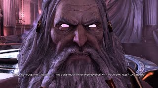 God of War 3 PS4 - Zeus Final Boss & Ending (1080p 60fps)
