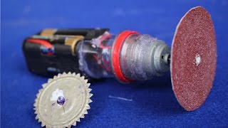 Как сделать мини шлифовальный станок и автомат для резки