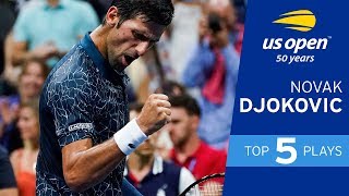 Top 5 Plays Of Week 1: Novak Djokovic