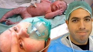 DRAMATIC C-SECTION BIRTH VLOG - Meet Our Newborn Baby Girl