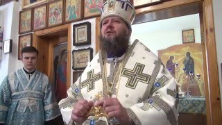 Престольный праздник Введенского храма возглавил Правящий архиерей, Сумы 04.12.2015