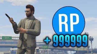 GTA 5 Online - Fast RP Method To Rank Up Quick Online! Best RP Glitch (GTA 5 Glitches)