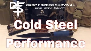 Cold Steel WarCraft Tanto CPM 3V -  Bushman Bowie - Ultimate Knife Showdown