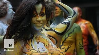 Bodypainting Day 2015: Nude Art in NYC | Mashable