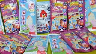Clay Buddies Surprise figures Peppa Pig, Moshi Monsters, Angry Birds - Pla doh Toys