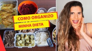MARMITA DA SEMANA / ORGANIZANDO MINHA ALIMENTAÇÃO e DIETA SAUDÁVEL / DRIKA OLIVEIRA