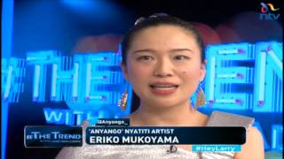 #theTrend: Anyango, the Japanese who can play Nyatiti, speak Swahili and Dholuo