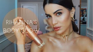 RIHANNA'S BODY LAVA REVIEW! (FENTY BEAUTY)