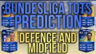 BUNDESLIGA TOTS PREDICTIONS | TEAM OF THE SEASON - DEFENCE AND MIDFIELD