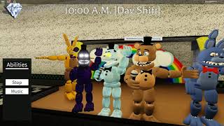 Fredbear and Friends Family Restaurant АНИМАТРОНИК АЛМАЗНЫЙ ФРЕДДИ Fredbear's Mega Roleplay