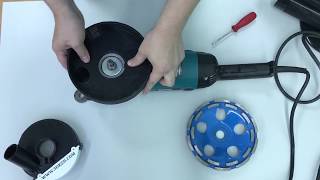 Кожух пылеотводящий (подходит к УШМ Makita 230mm) AVA 180M