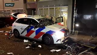 Live from Rotterdam as protesters demonstrate against COVID-19 restrictions