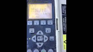 Intelliflo variable speed pool pump control basics.