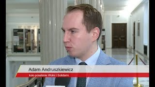 Andruszkiewicz: Nie przechodzę od razu do Zjednoczonej Prawicy, bo muszę się jeszcze trochę nauczyć