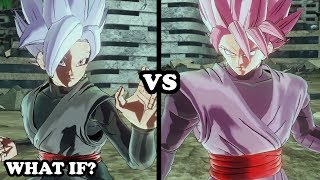 FEMALE GOKU BLACK DOMINATES GOKU BLACK [What If?] - Dragon Ball Xenoverse 2 Mods