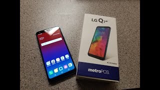 LG Q7 Plus  Unboxing and First Look For metroPCS
