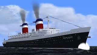 S.S United States Arrives In New York