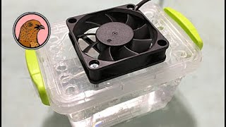 КАК СДЕЛАТЬ УВЛАЖНИТЕЛЬ ВОЗДУХА ДЛЯ ИНКУБАТОРА?