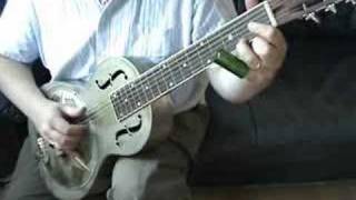 Steel bodied resonator guitar - parlor size!