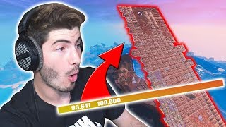 Building The Strongest Ramp In Fortnite History
