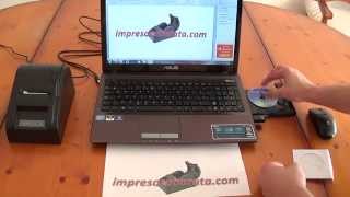 INTALACION Y PRUEBA IMPRESORA TICKETS TERMICA USB RJ11 POS58 (www.impresoraticketstermica.com)