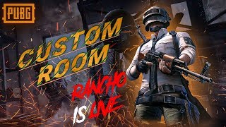 CUSTOM ROOM  AND SUB GAME PUBG MOBILE #ranchogamer #customroom #pubgm #pubg mobile #live #room