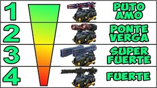 Explicación: La combinación más poderosa de Bulwark (Medio y largo alcance, Full MK1) | War Robots
