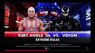 WWE 2K19 VENOM vs kurt angle