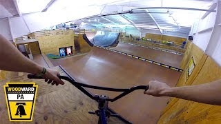 BMX WINTER ESCAPE to PARADISE! (WOODWARD)