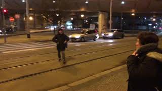 Fastest traffic lights. El semáforo más rápido del mundo está en Praga.