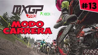 EN REALISTA SOBRE LLUVIA EXTREMA | MXGP PRO | CARRERA PILOTO #13 | REPÚBLICA CHECA | LOKET | X1X