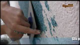 Жидкие обои SILK PLASTER мастер класс по нанесению!