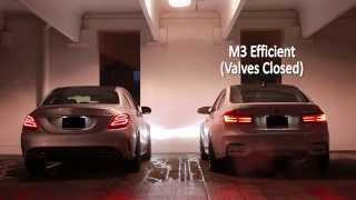 BMW (F80) M3 vs Mercedes Benz AMG (W205) C63s Edition 1 Exhaust Sound Battle