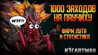 Raid Shadow Legends Бьем Паучиху 1000 раз | Статистика по луту