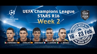 PES 2017 MYCLUB - COPA DO DESAFIO ONLINE + BALL OPEN UEFA CHAMPIONS LEAGUE STARS R16