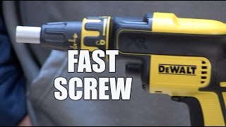 DeWALT DCF620 20V brushless Drywall Screw Gun - Sneak Peak