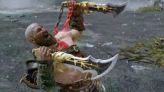 God Of War 4 Kratos & Atreus All Special Attacks (All Runic Attacks) PS4