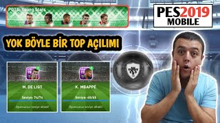 OHAAA 100 MBAPPE VE 98 DE LIGT GELDİ KADRO İNANILMAZ OLDU !! - PES MOBİLE SİYAH TOP AÇILIMI