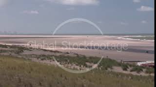 Global Stock Footage Zandmotor in Netherlands