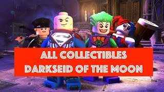 Lego DC Super Villains Darkseid of the Moon Free Play 100% all Minikits and Collectibles