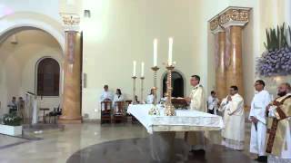 Festa de Sant´Anna - Missa presidida pelo Bispo Dom Pedro Luiz Stringhini.