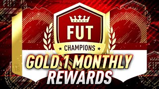 FIFA 18 MONTHLY REWARDS GOLD 1 FUT Champs Weekend League | FIFA 18 ULTIMATE TEAM